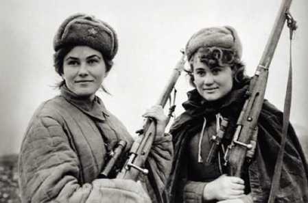 Γυναίκες ελεύθεροι σκοπευτές του Κόκκινου Στρατού